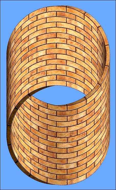 Zid kot optična iluzija. 